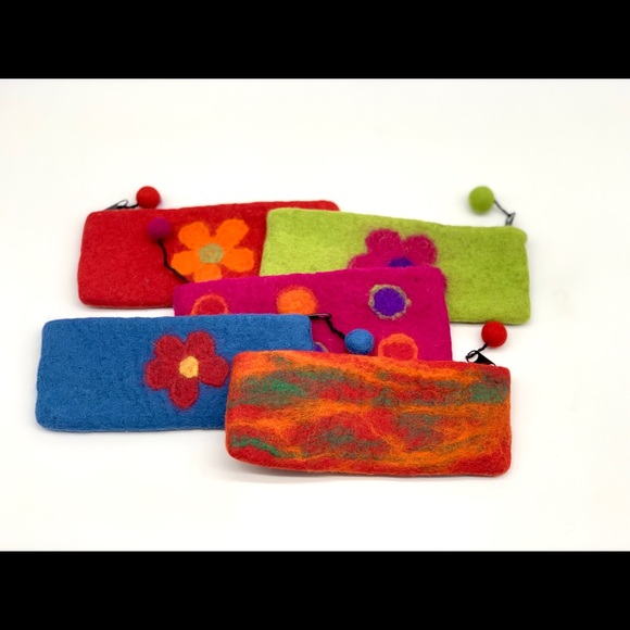 Felt Wool Pencil Cases - Picture 4 of 6